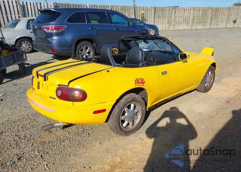 1991 Mazda Mx-5 Miata from USA, damaged, VIN JM1NA3513M1240973
